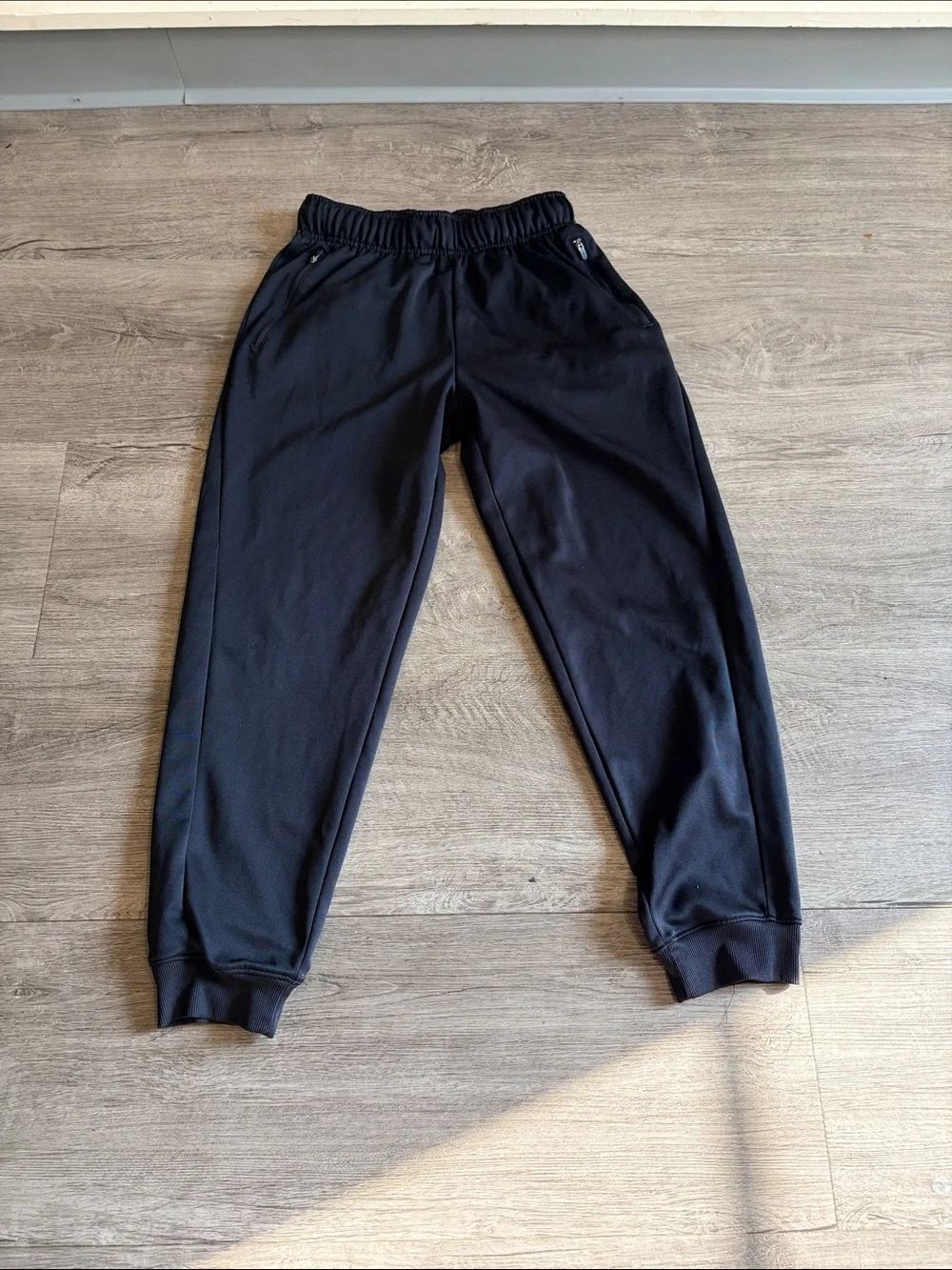 bcg Black Athletic Jogger Pants with Elastic Waistband